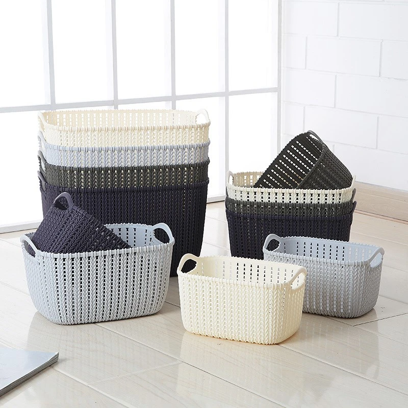 Household Rattan Storage Basket